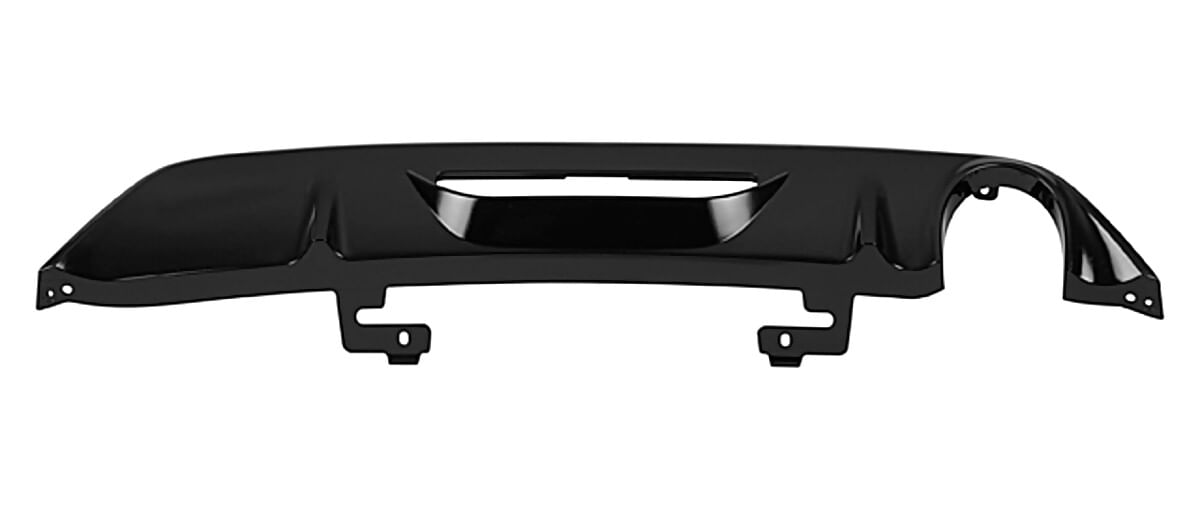Spoiler Trasero Negro Brillante