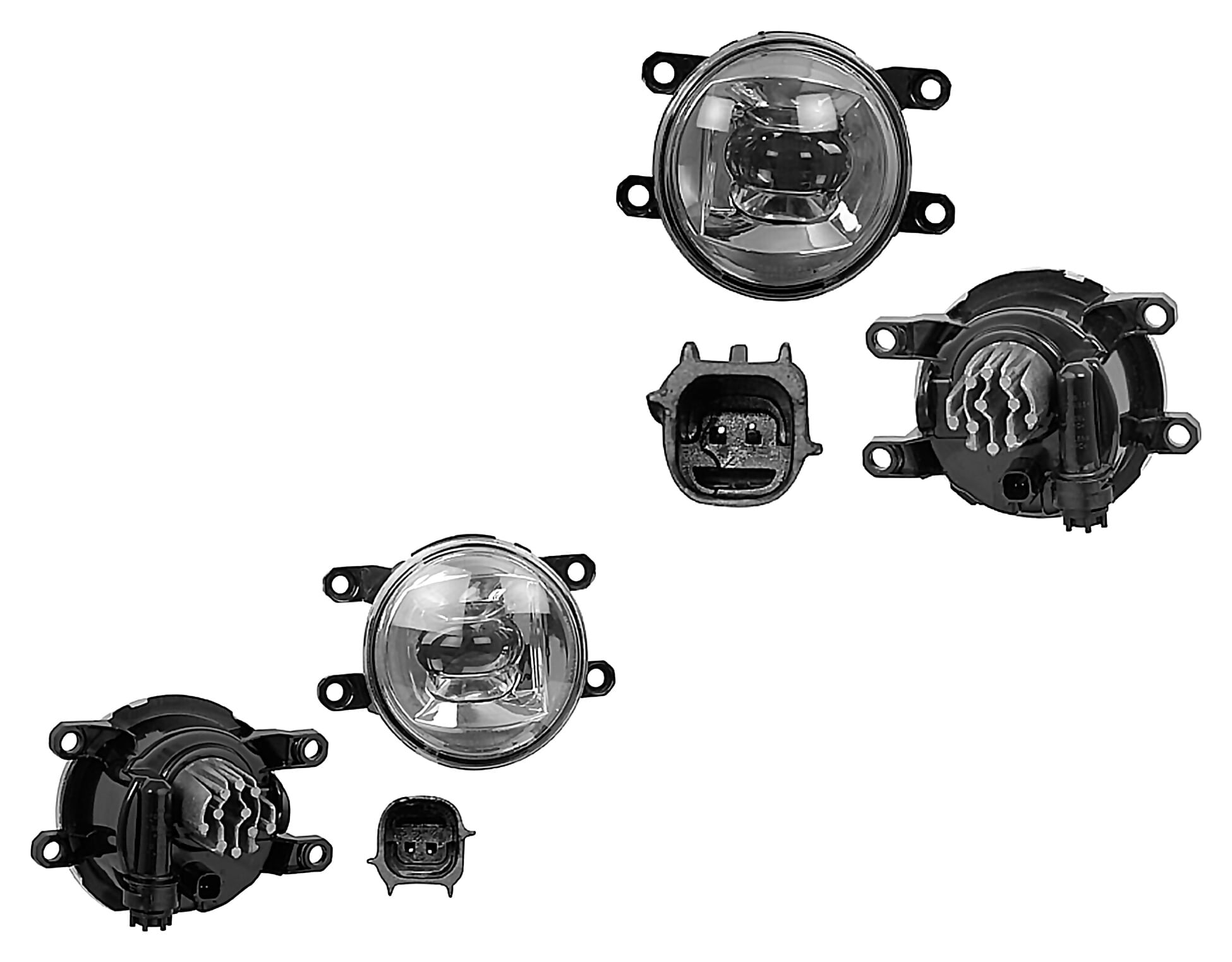Par De Faros Para Niebla Delanteros