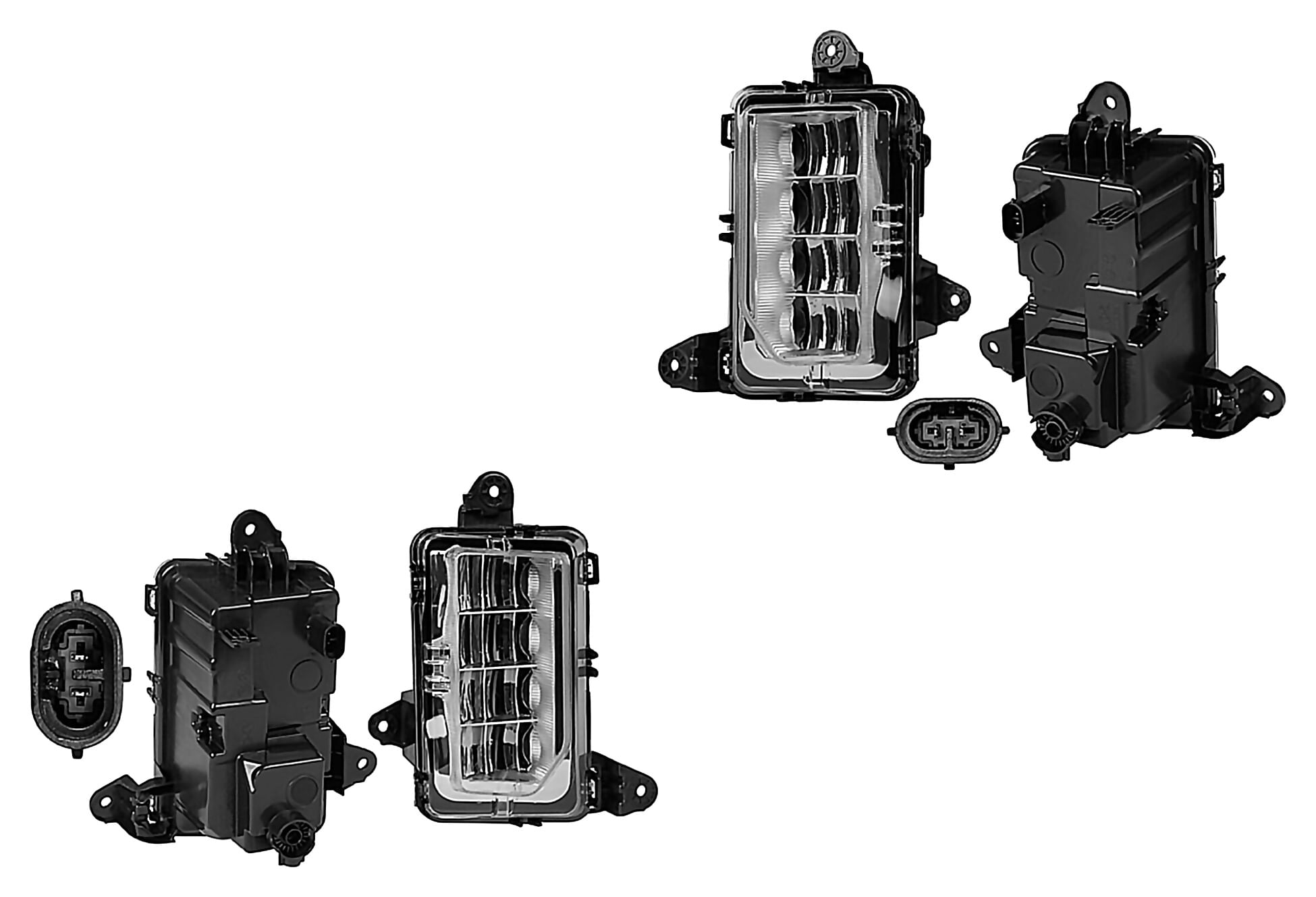 Par De Faros Para Niebla Delanteros