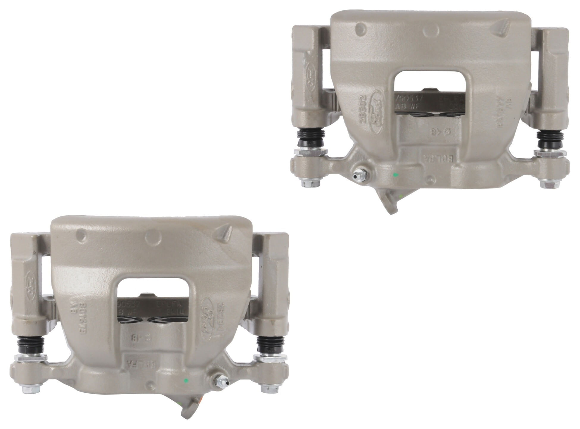 Par De Calipers De Freno Acero Con Soporte Delanteros