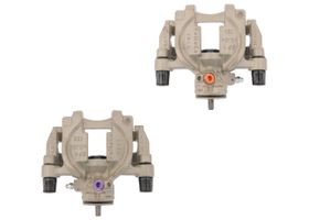 Par De Calipers De Freno Acero Con Soporte Traseros