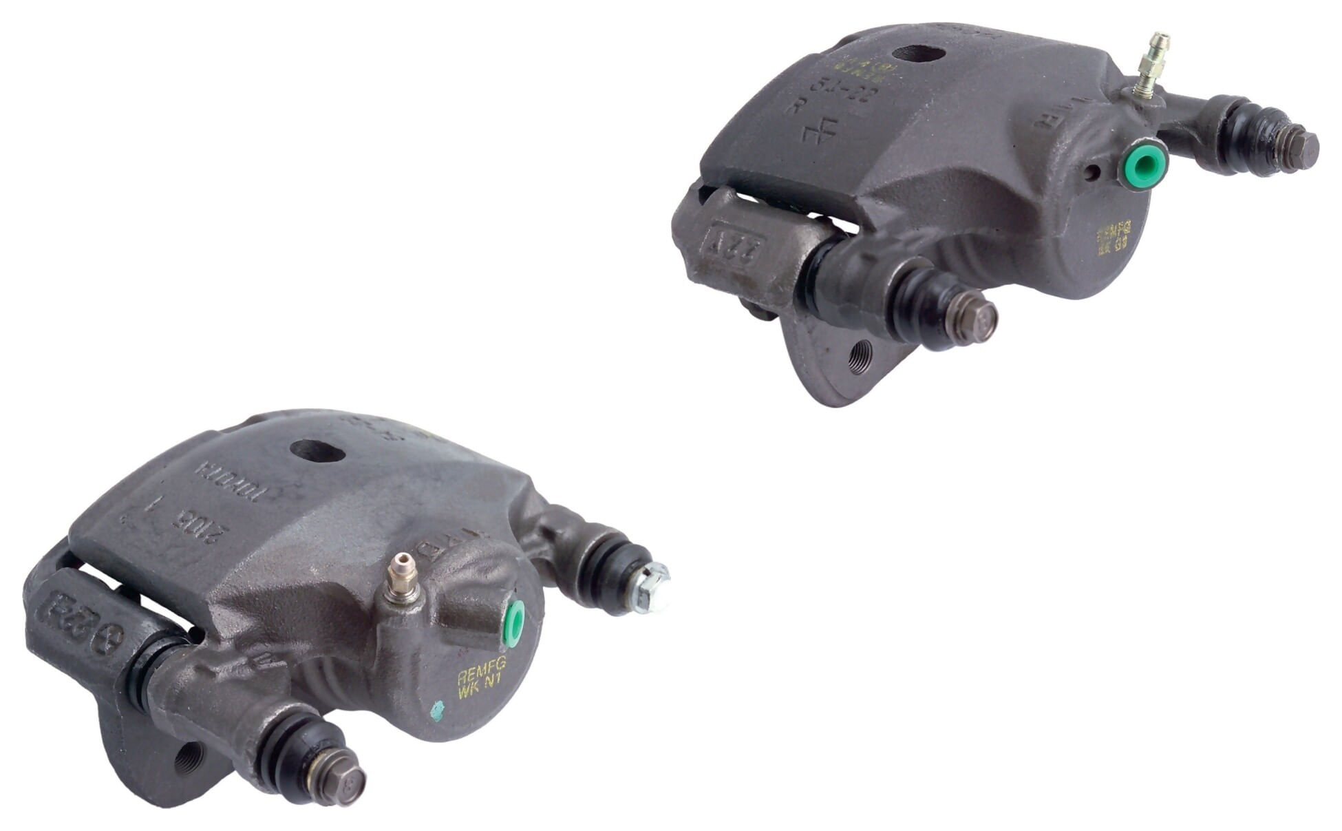 Par De Calipers De Freno Acero Con Soporte Delanteros