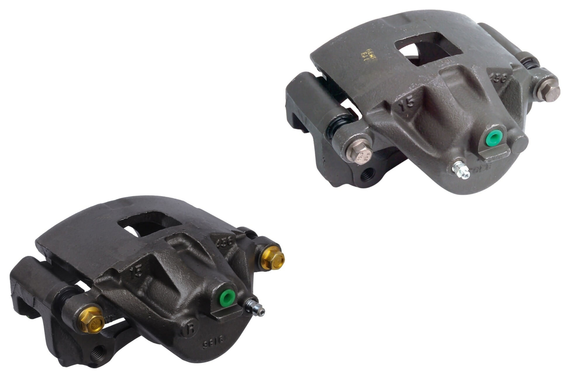 Par De Calipers De Freno Acero Con Soporte Delanteros