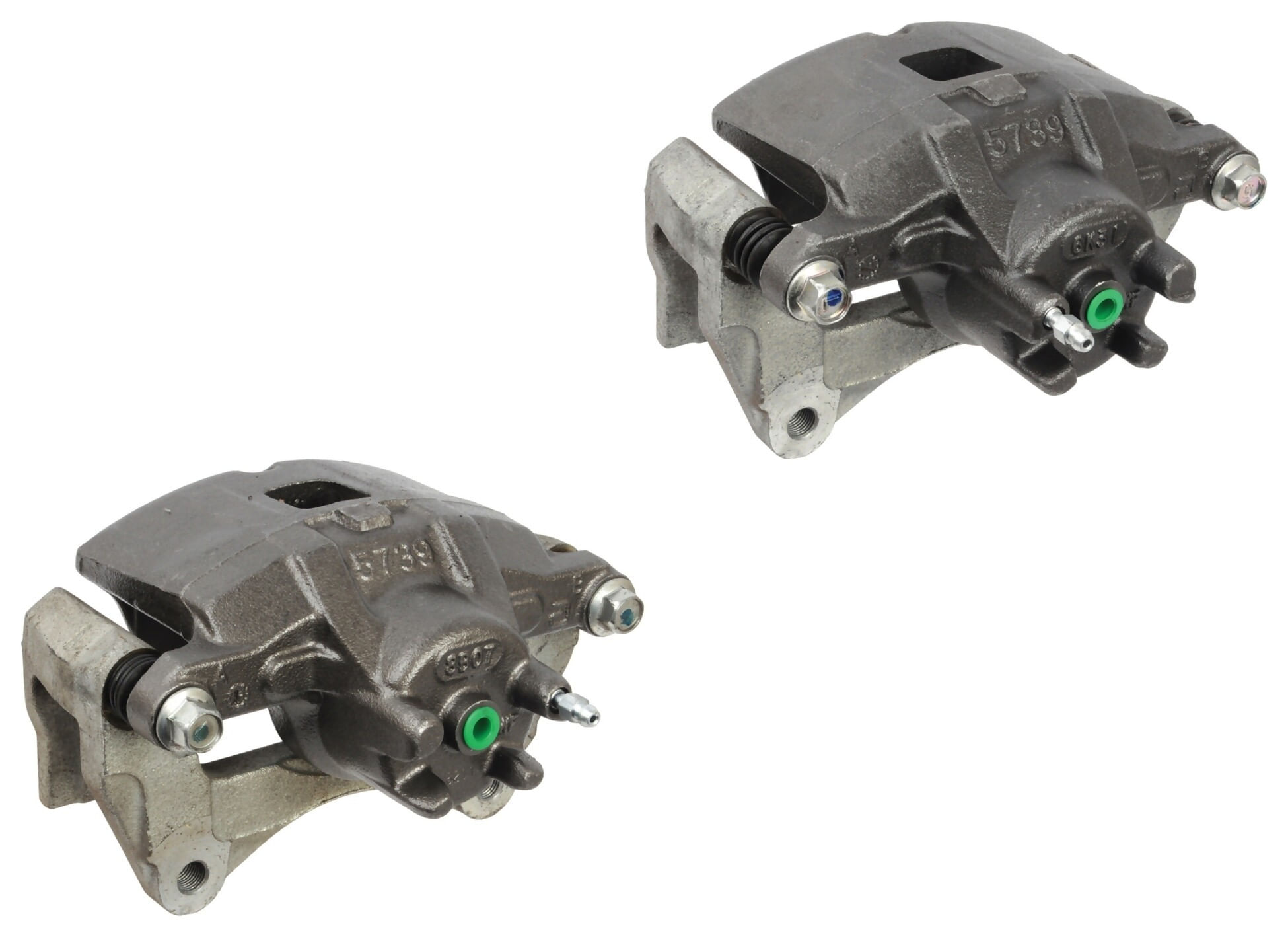Par De Calipers De Freno Acero Con Soporte Delanteros