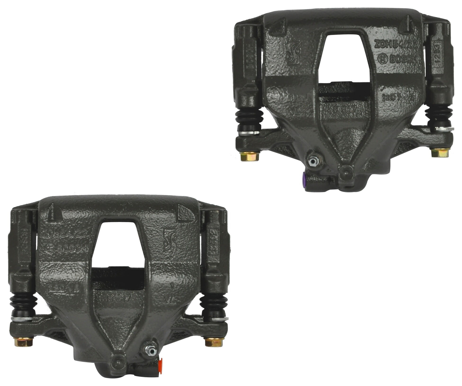 Par De Calipers De Freno Acero Con Soporte Delanteros