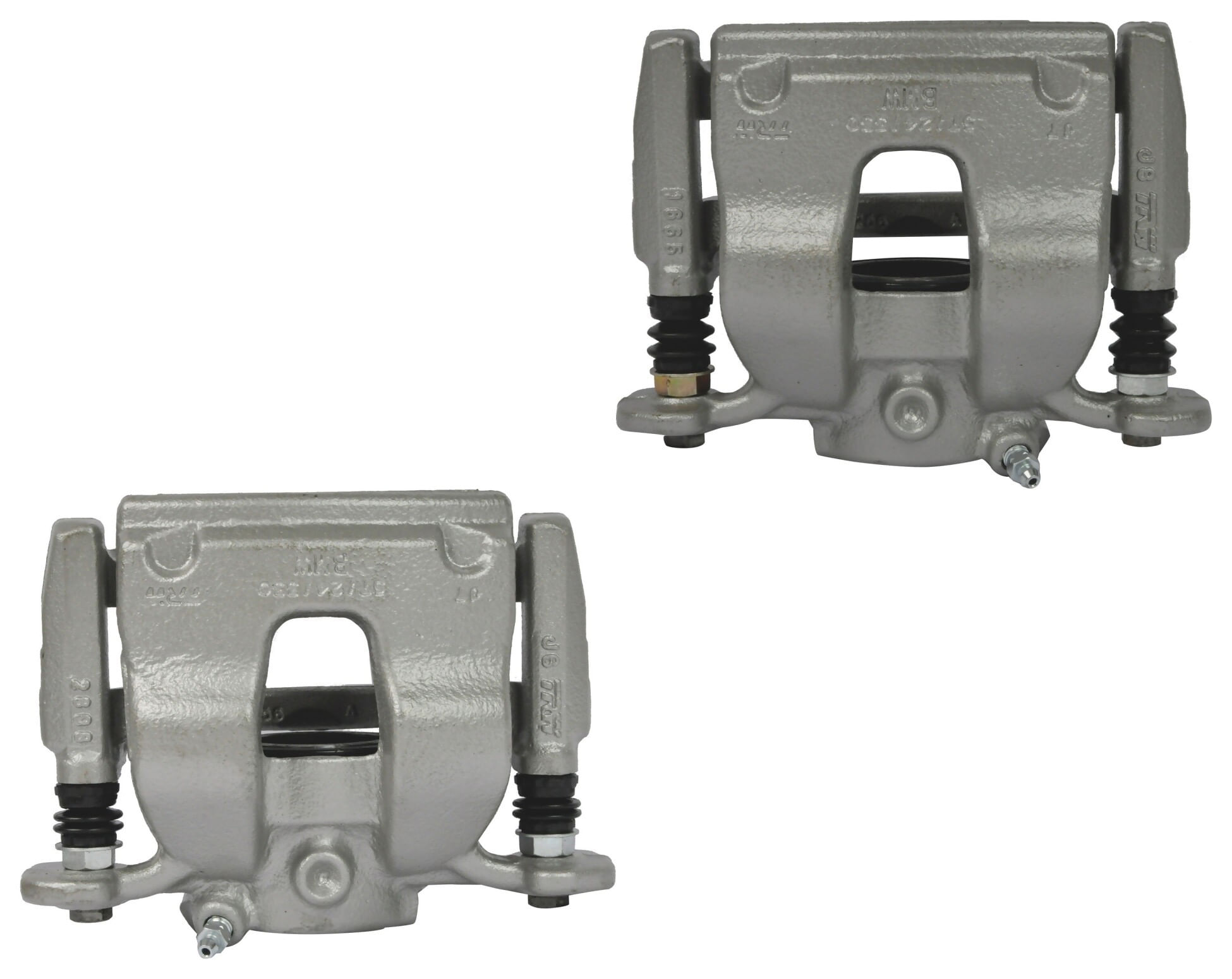 Par De Calipers De Freno Acero Con Soporte Delanteros