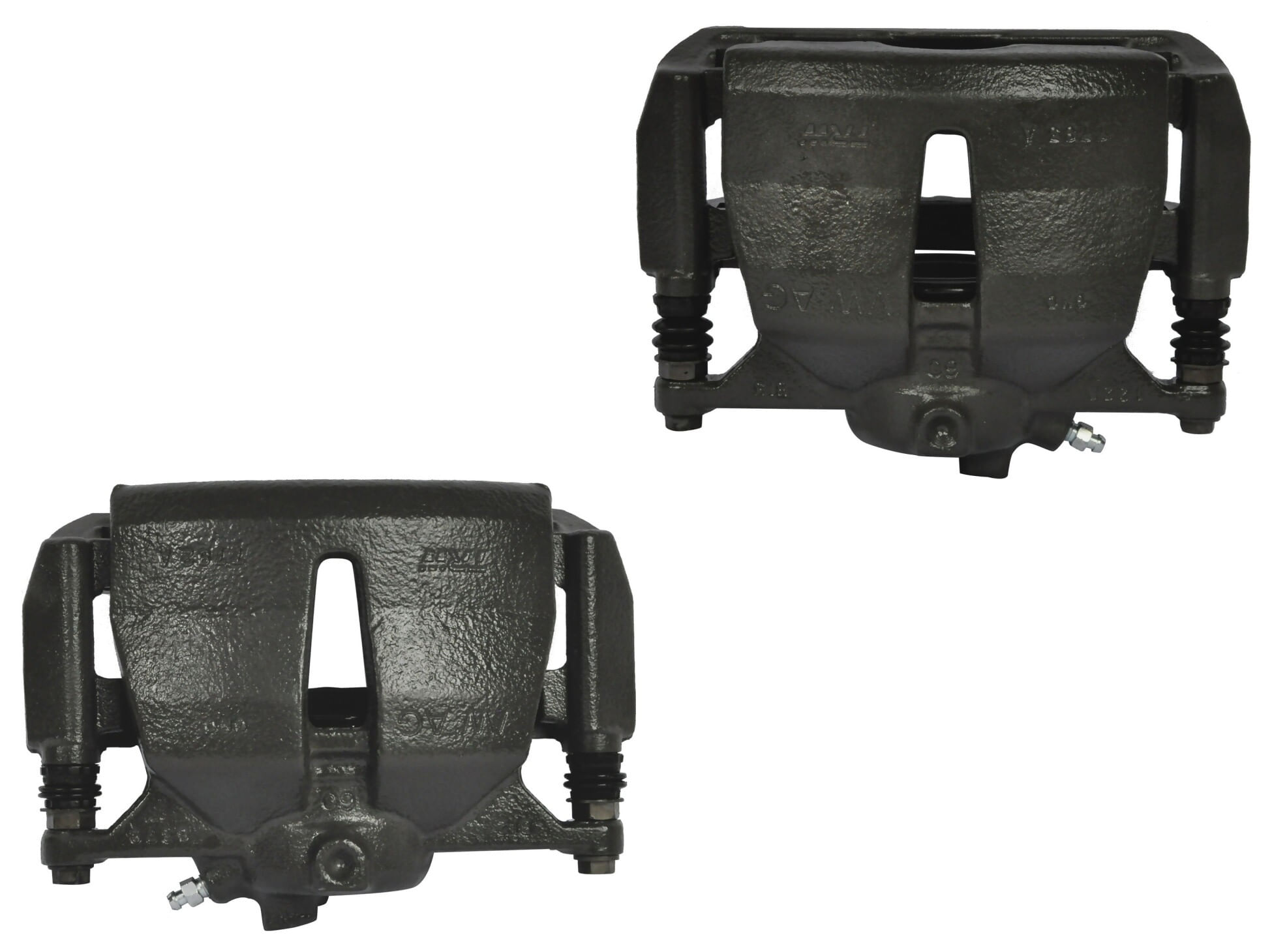 Par De Calipers De Freno Acero Con Soporte Delanteros