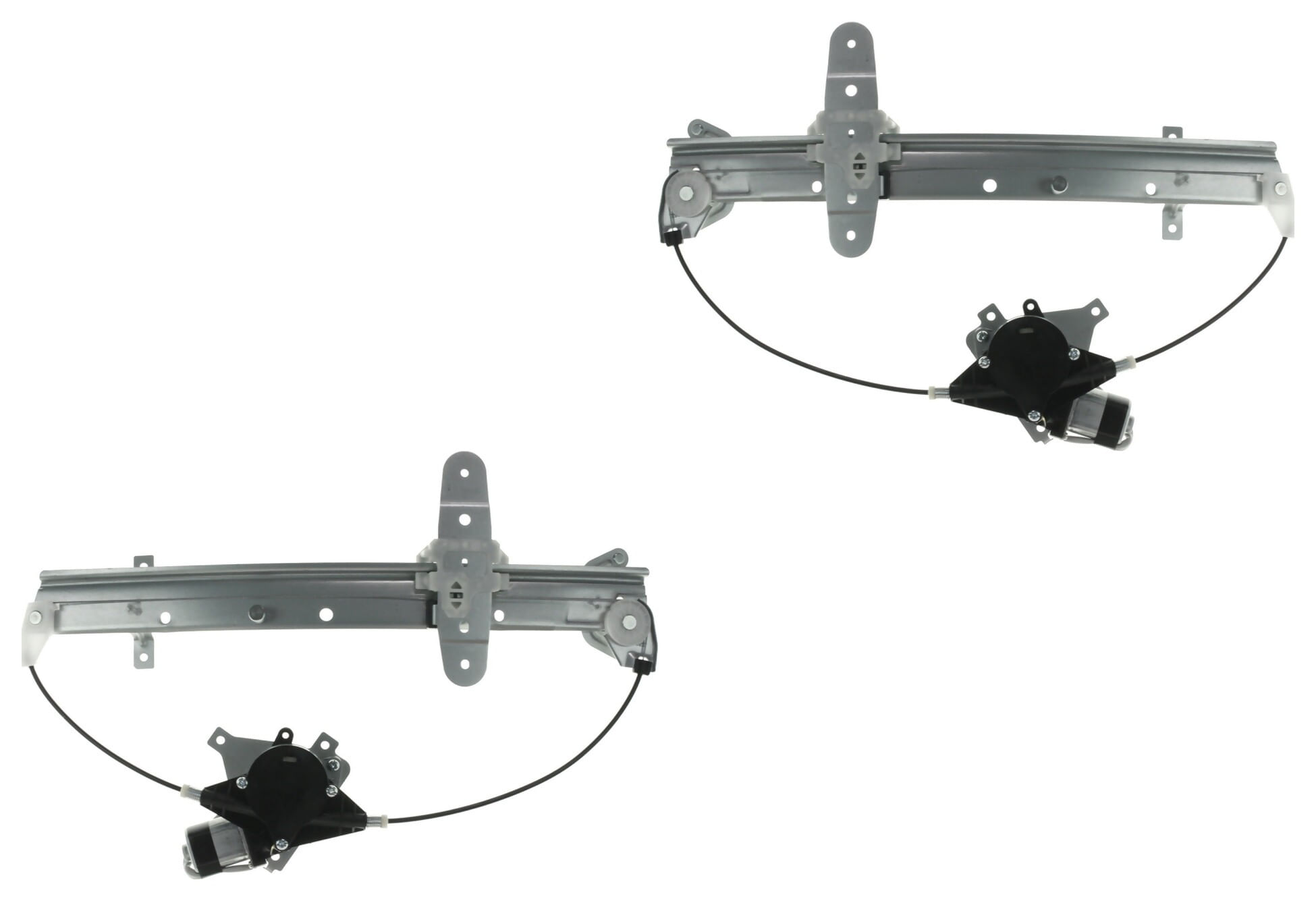 Par De Elevadores De Cristal Eléctricos Traseros Con Motor
