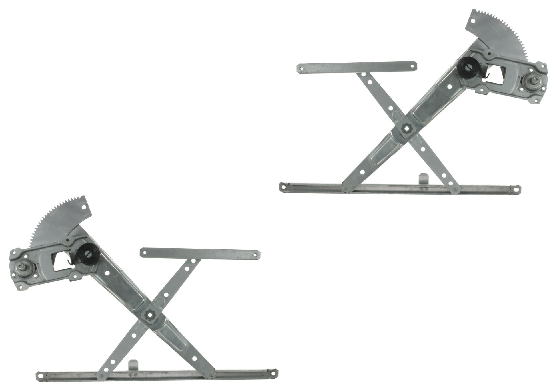 Par De Elevadores De Cristal Manuales Delanteros Sin Motor