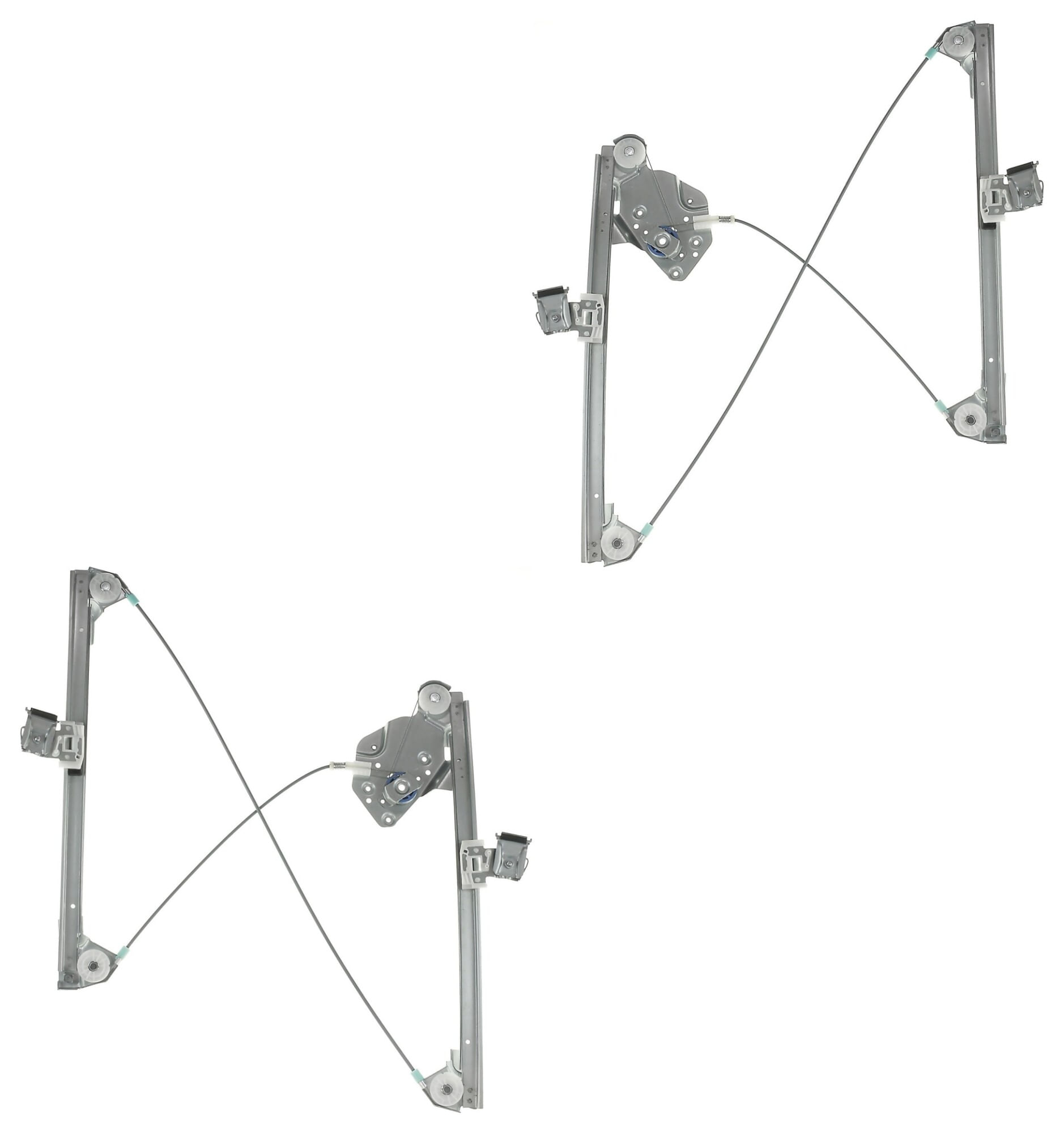 Par De Elevadores De Cristal Eléctricos Delanteros Sin Motor