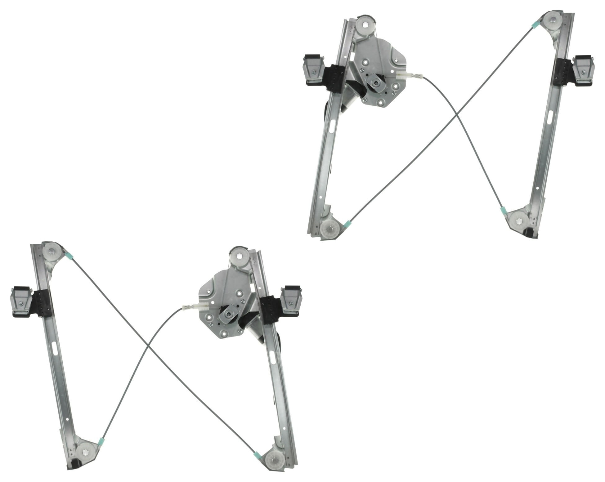 Par De Elevadores De Cristal Eléctricos Delanteros Con Motor