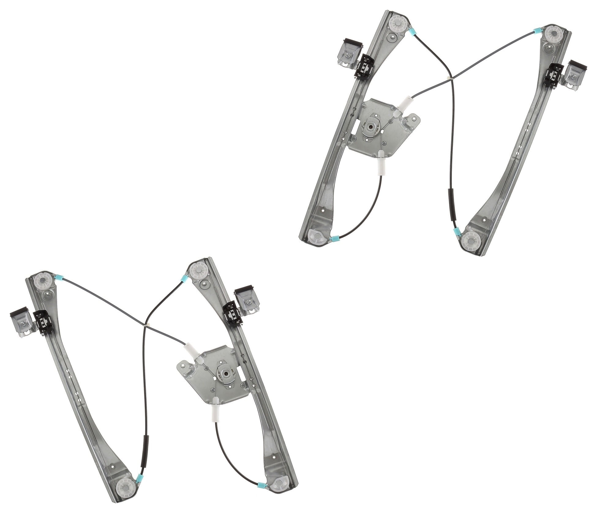 Par De Elevadores De Cristal Eléctricos Delanteros Sin Motor