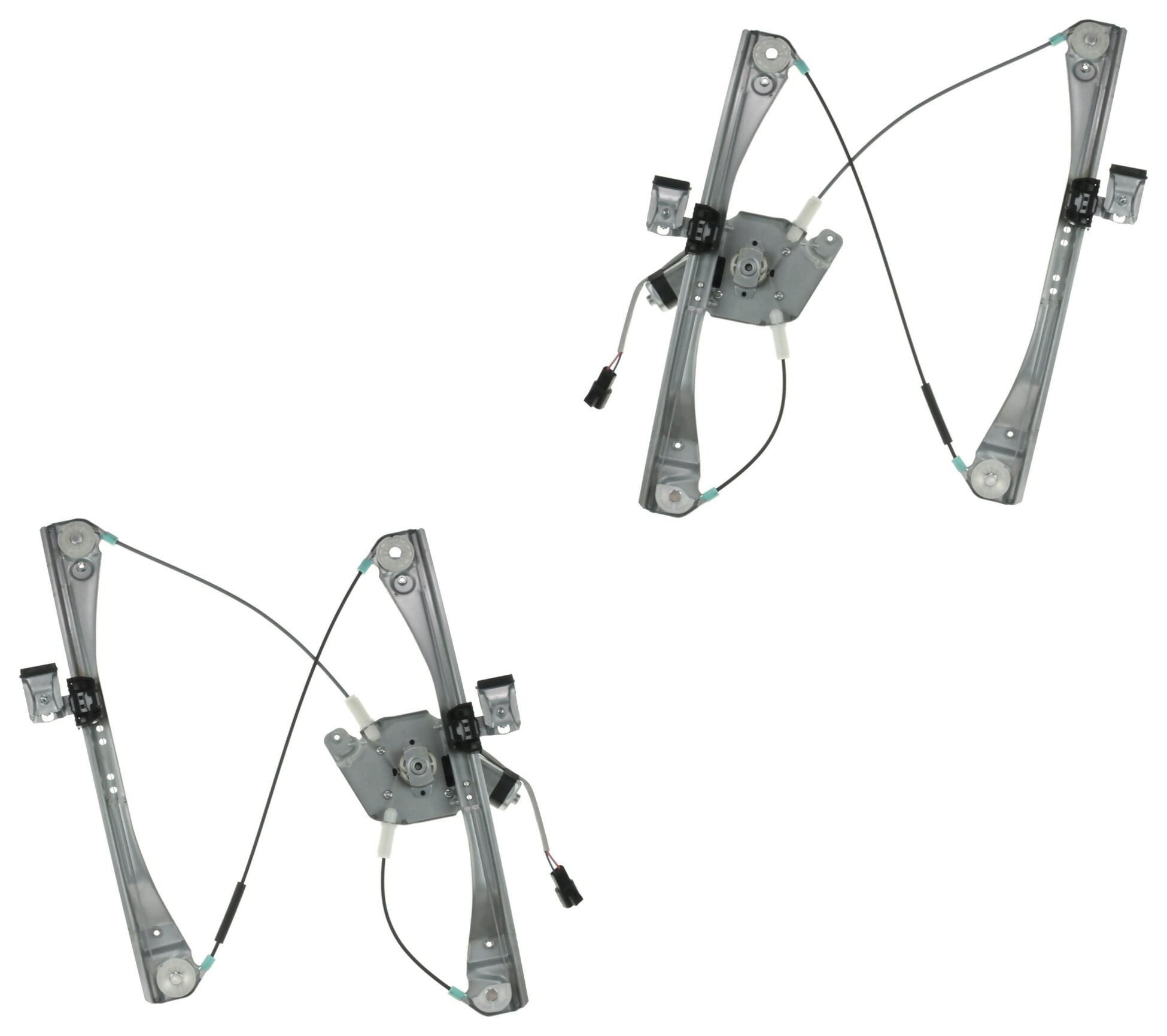 Par De Elevadores De Cristal Eléctricos Delanteros Con Motor