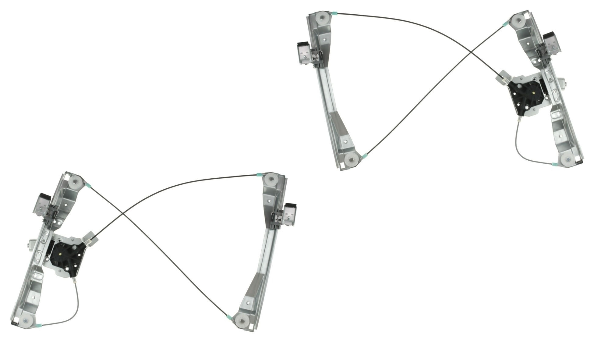 Par De Elevadores De Cristal Eléctricos Delanteros Con Motor