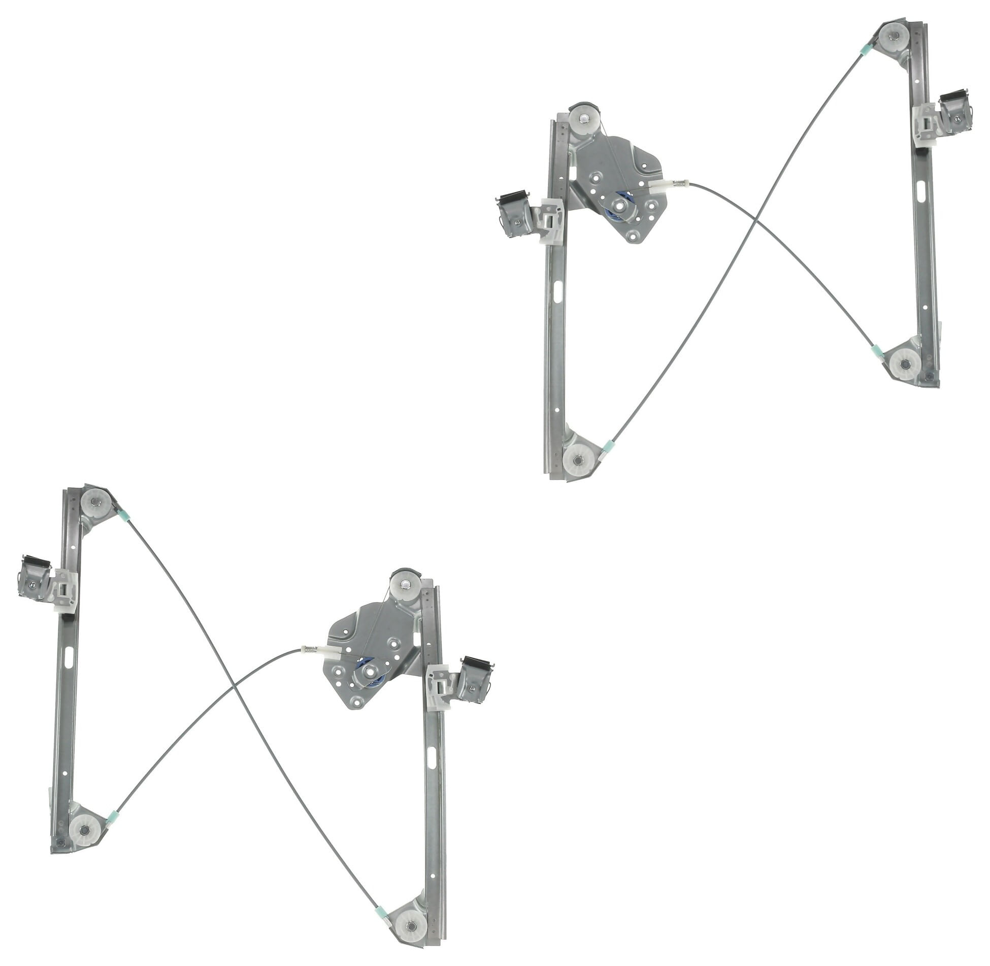 Par De Elevadores De Cristal Eléctricos Delanteros Sin Motor