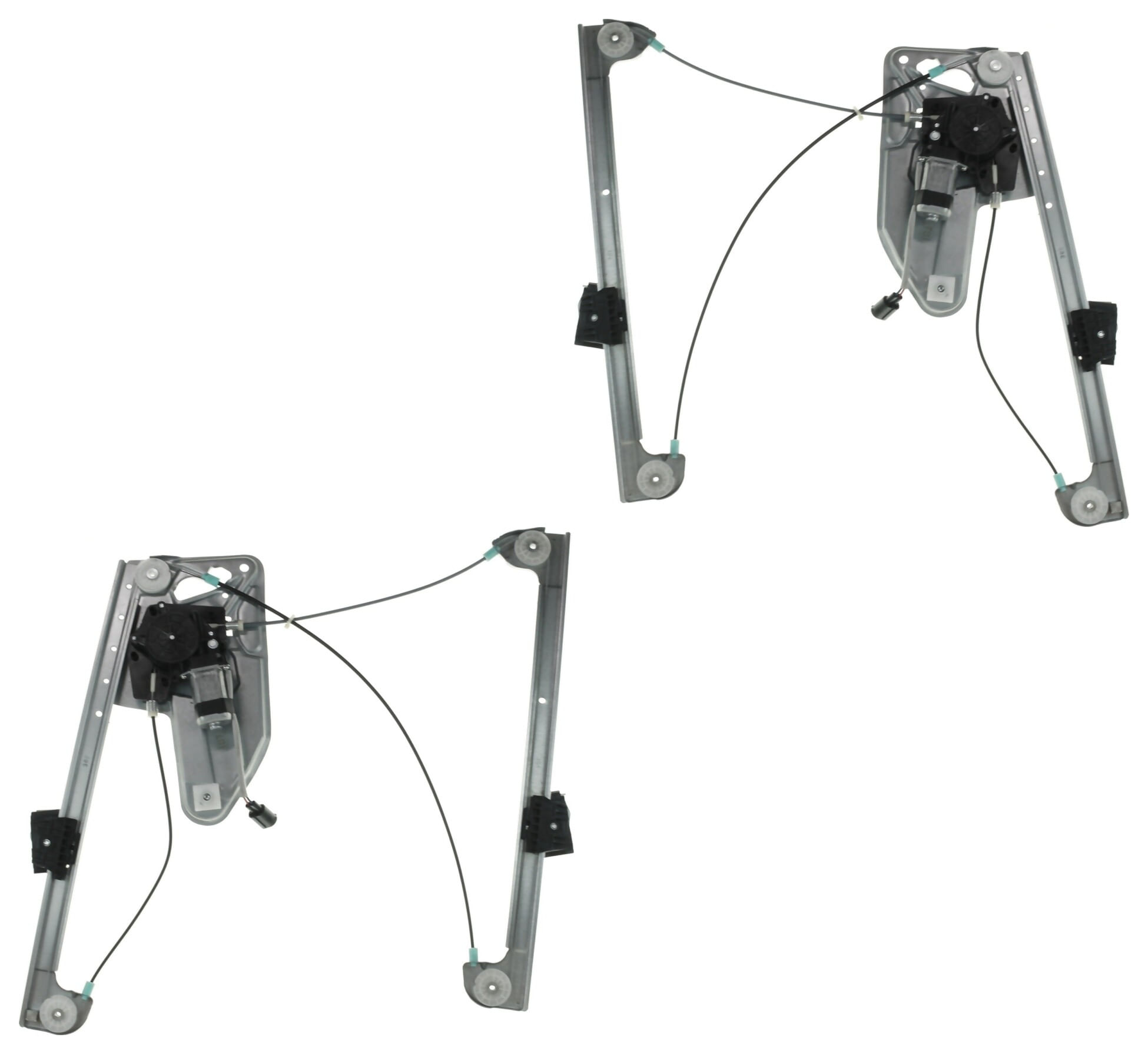 Par De Elevadores De Cristal Eléctricos Delanteros Con Motor