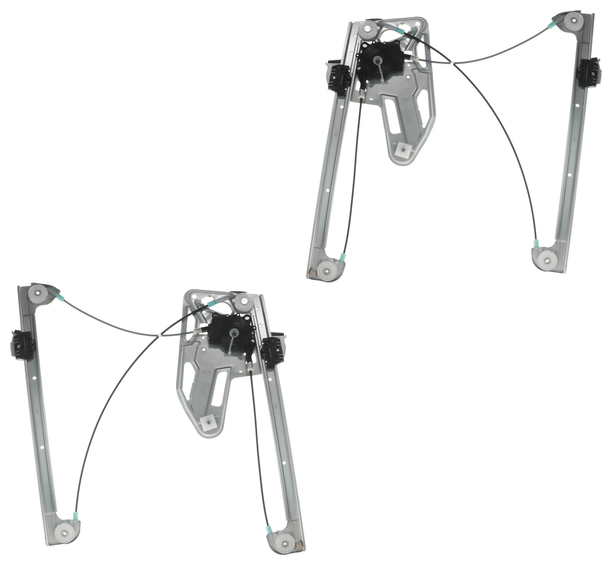 Par De Elevadores De Cristal Eléctricos Delanteros Sin Motor