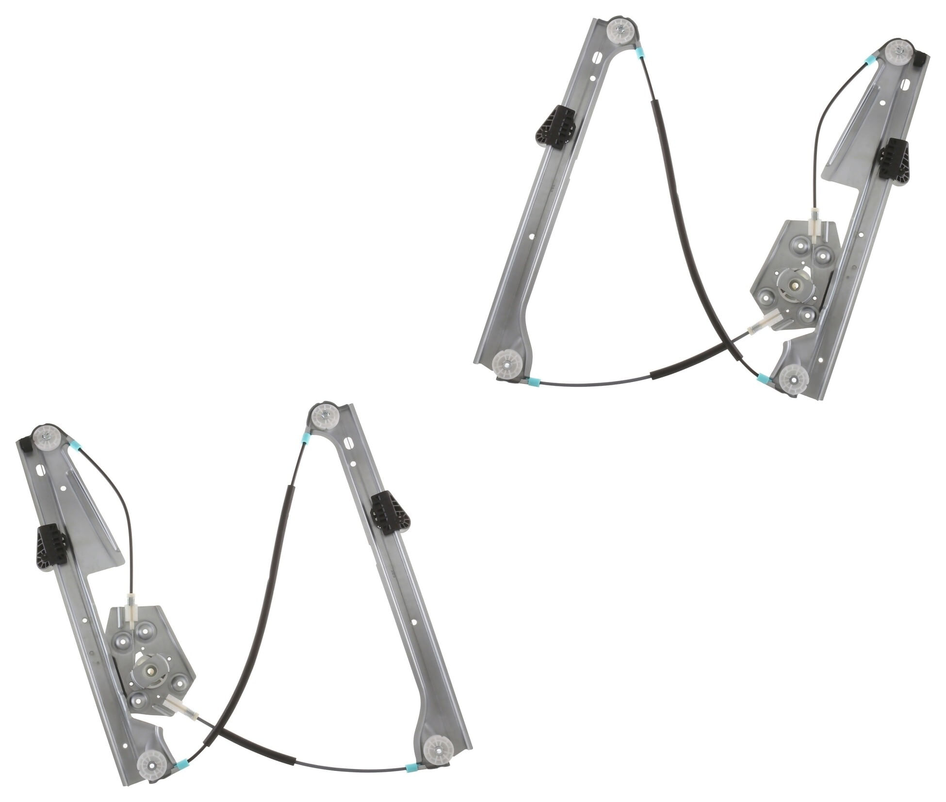 Par De Elevadores De Cristal Eléctricos Delanteros Sin Motor