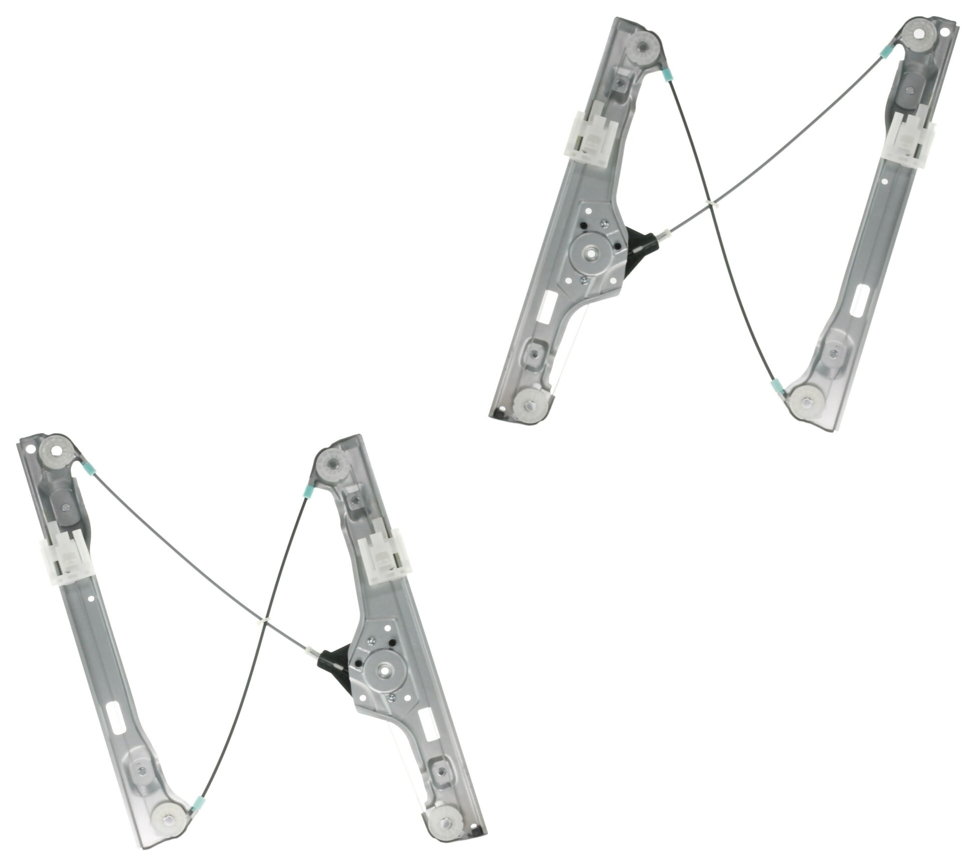 Par De Elevadores De Cristal Eléctricos Delanteros Sin Motor
