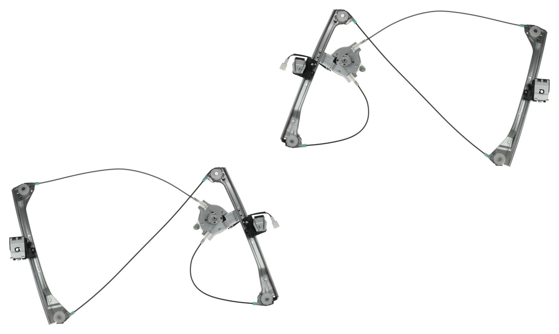 Par De Elevadores De Cristal Eléctricos Delanteros Con Motor