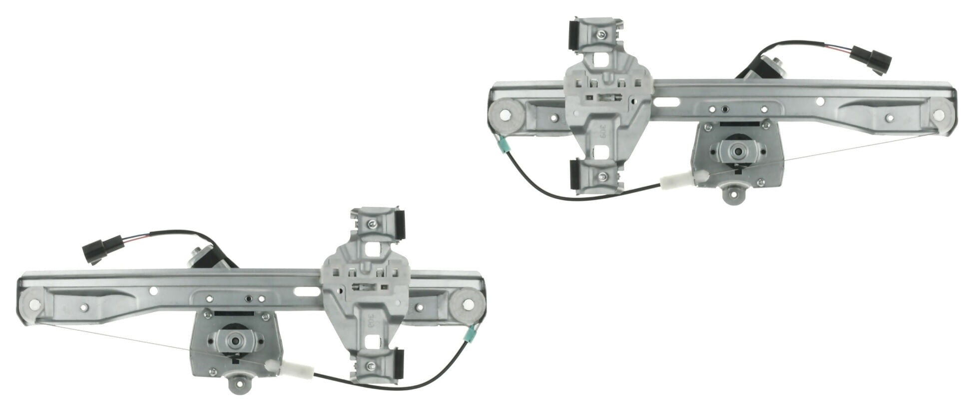 Par De Elevadores De Cristal Eléctricos Traseros Con Motor