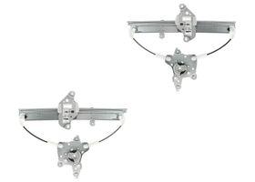 Par De Elevadores De Cristal Eléctricos Traseros Sin Motor