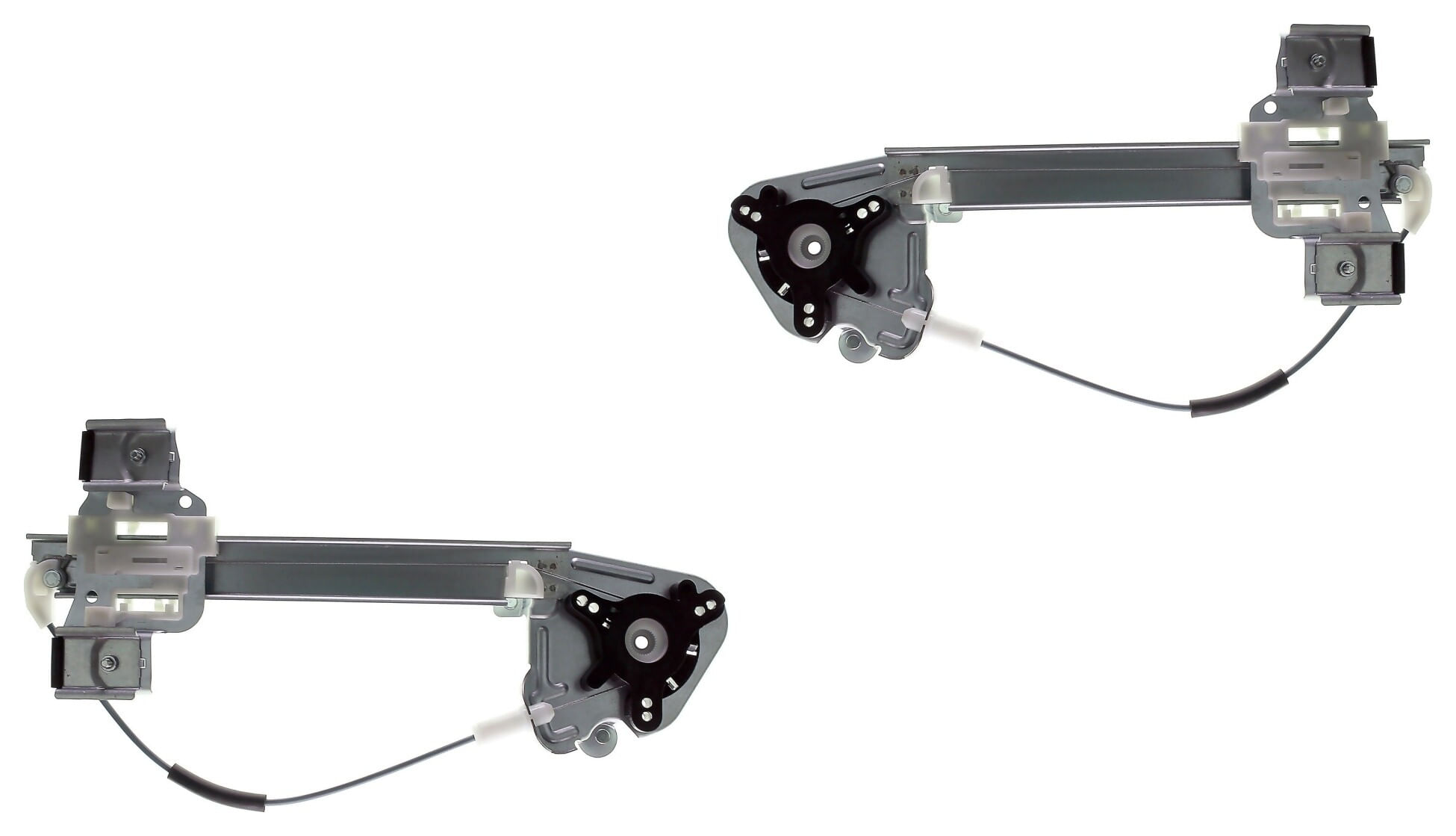 Par De Elevadores De Cristal Eléctricos Traseros Sin Motor