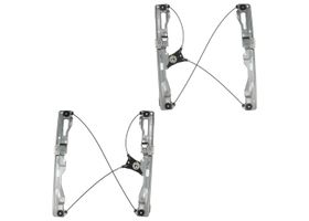 Par De Elevadores De Cristal Eléctricos Traseros Sin Motor