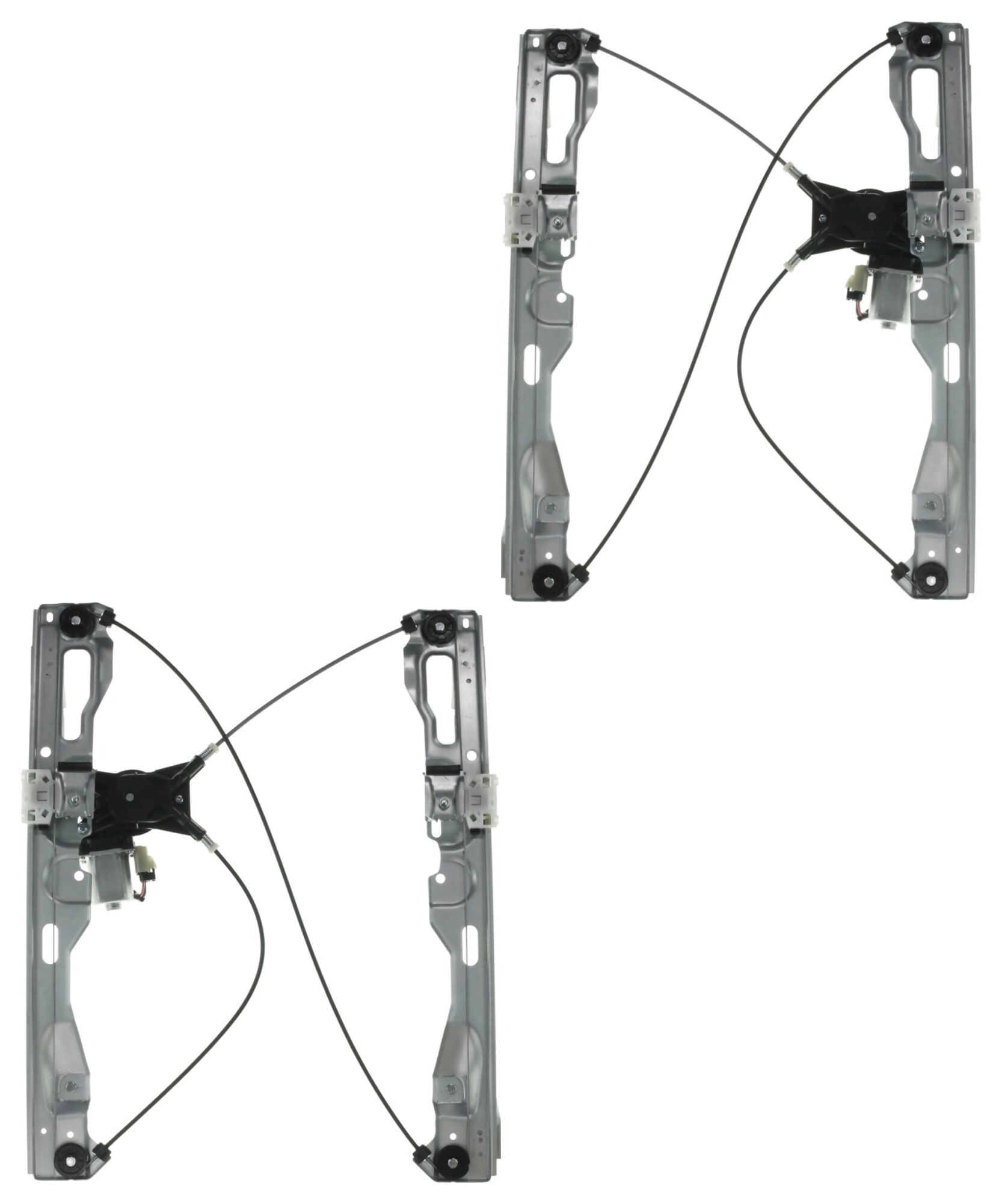 Par De Elevadores De Cristal Eléctricos Traseros Con Motor