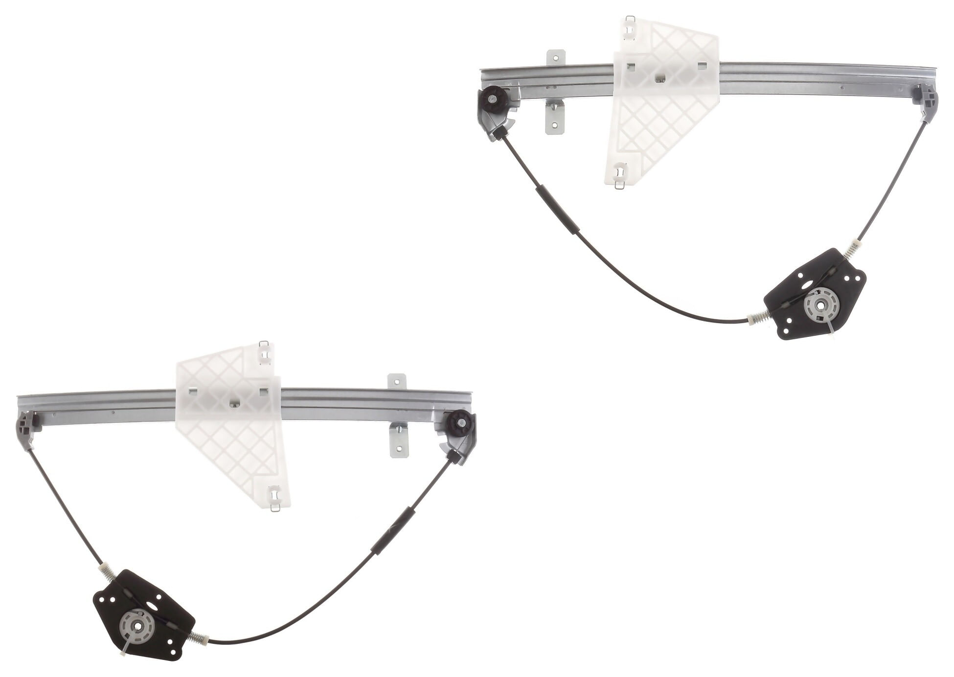 Par De Elevadores De Cristal Eléctricos Traseros Sin Motor