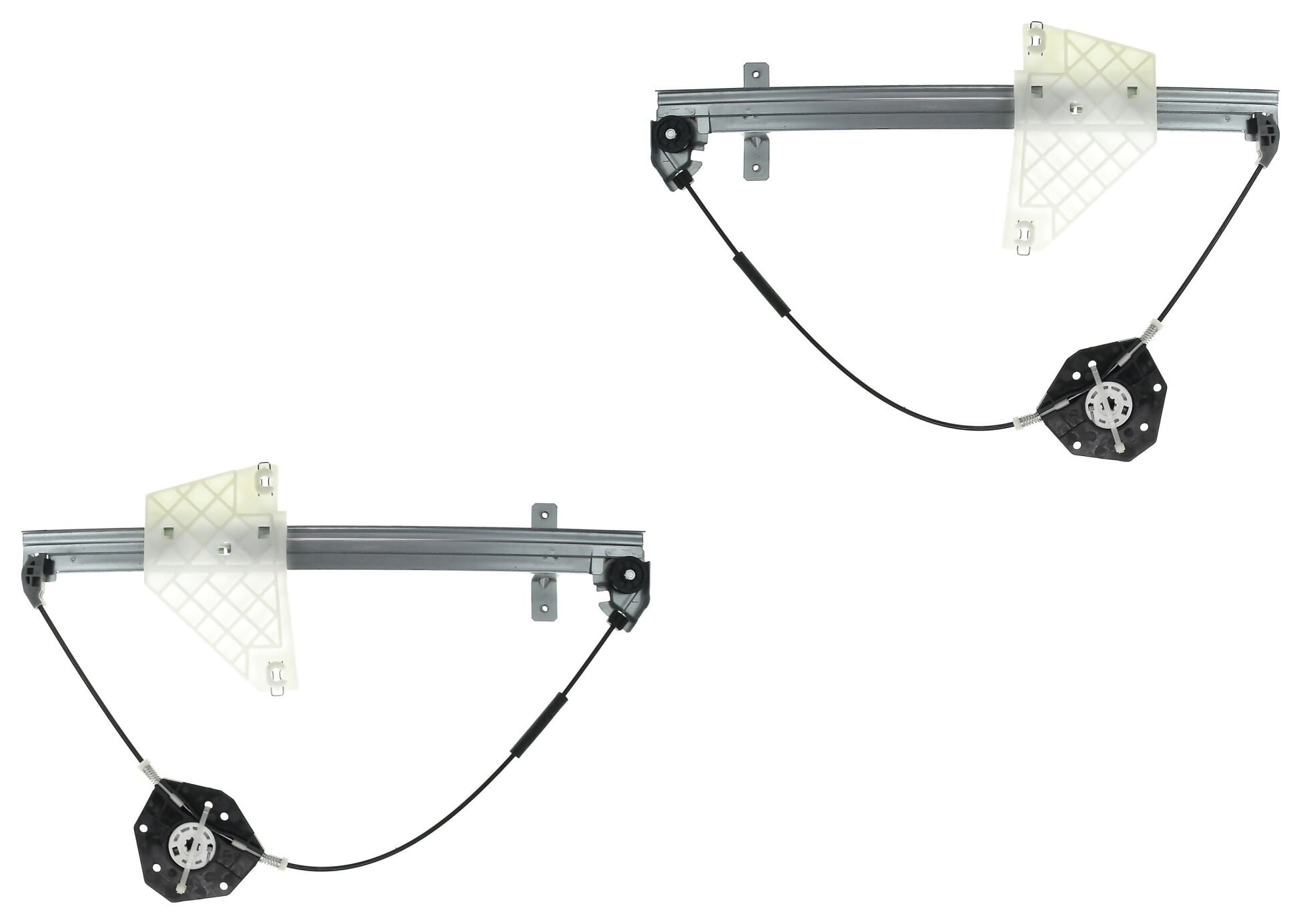 Par De Elevadores De Cristal Eléctricos Traseros Sin Motor