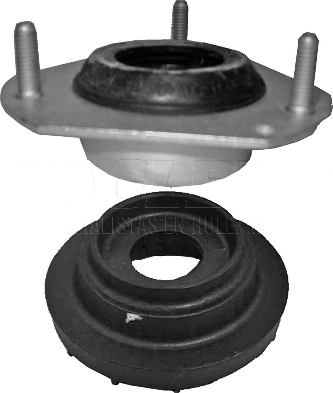 Base Amortiguador Delantera Con Balero Lado Conductor O Pasajero
