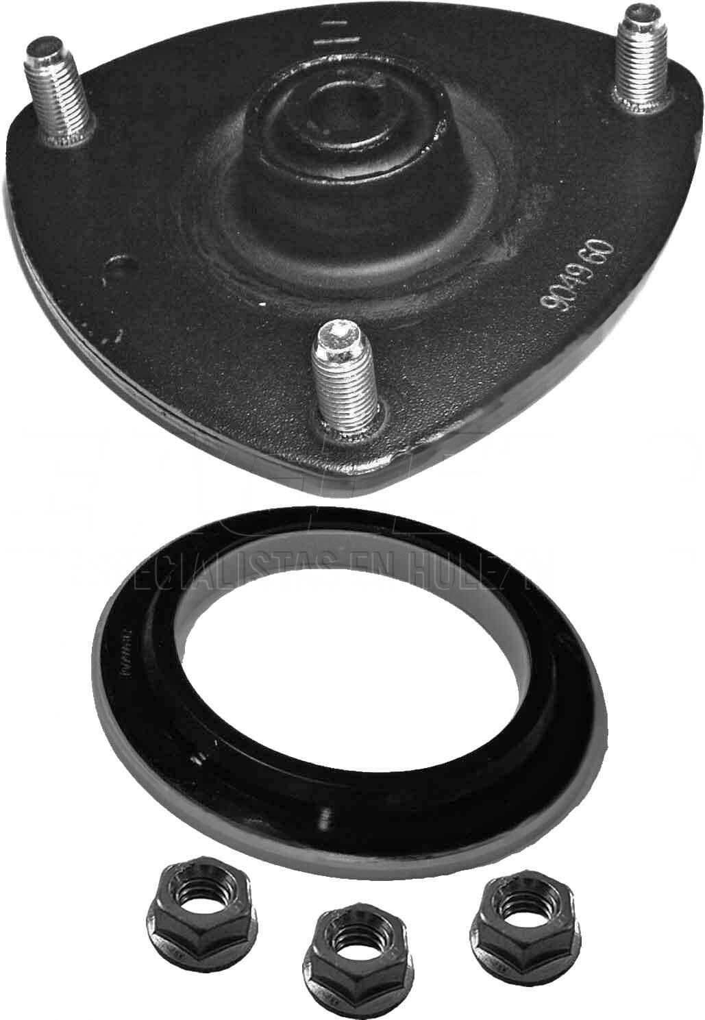 Base Amortiguador Delantera Con Balero Lado Conductor