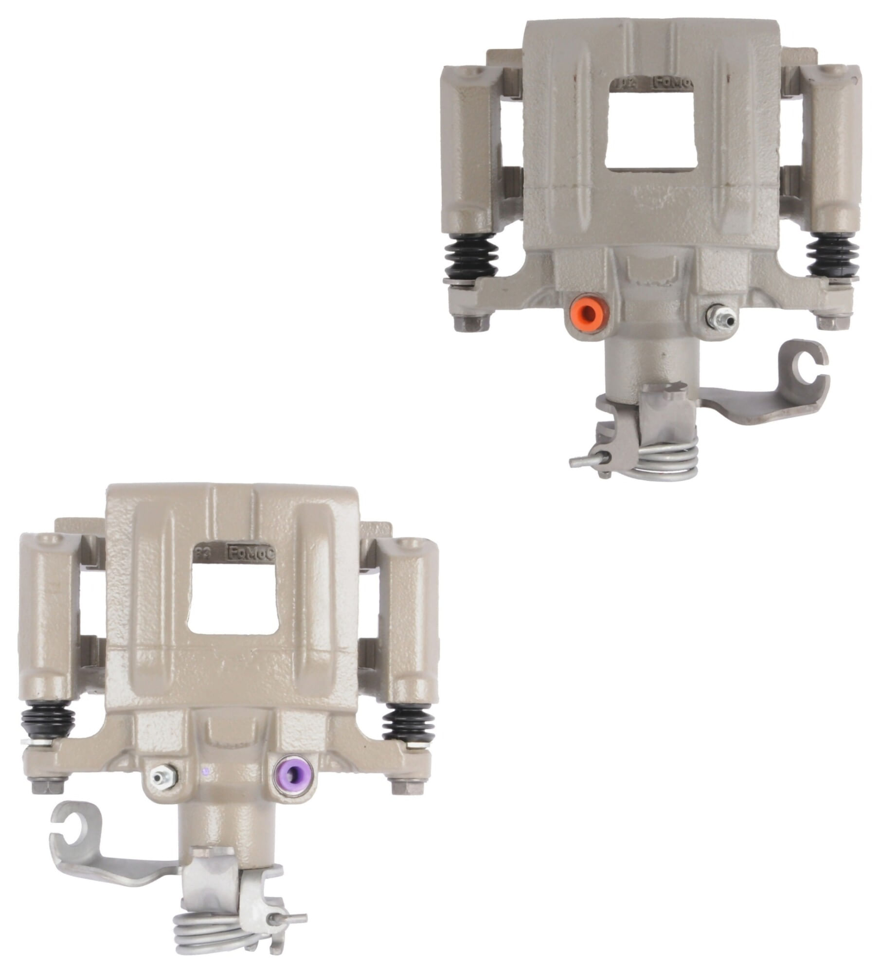 Par De Calipers De Freno Acero Con Soporte Traseros