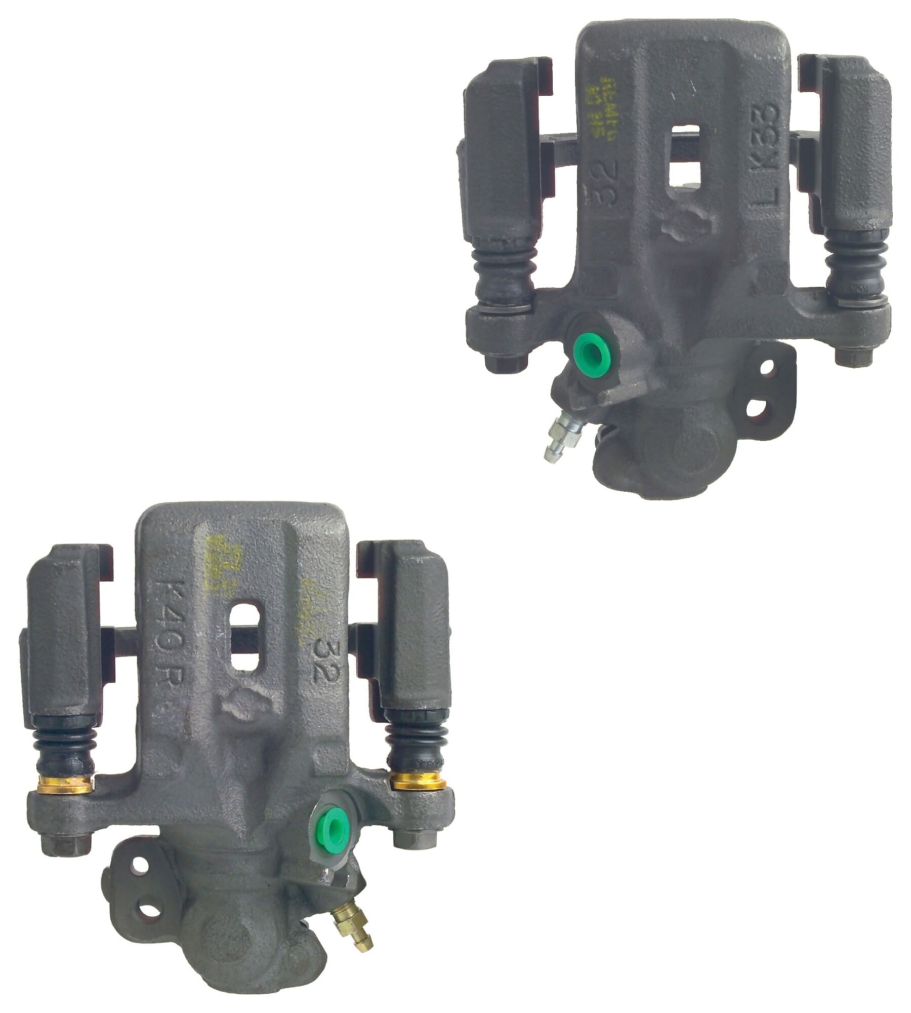Par De Calipers De Freno Acero Con Soporte Traseros