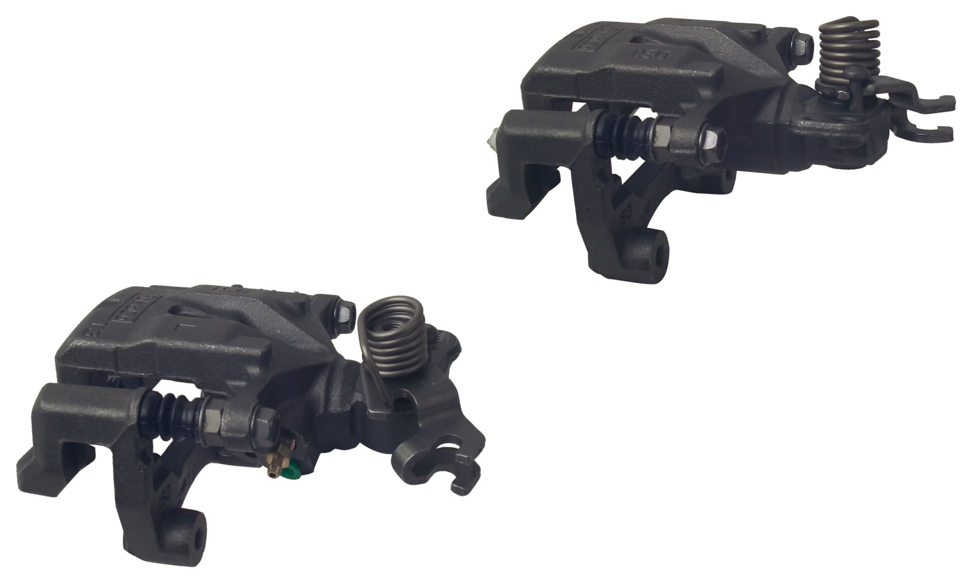 Par De Calipers De Freno Acero Con Soporte Traseros