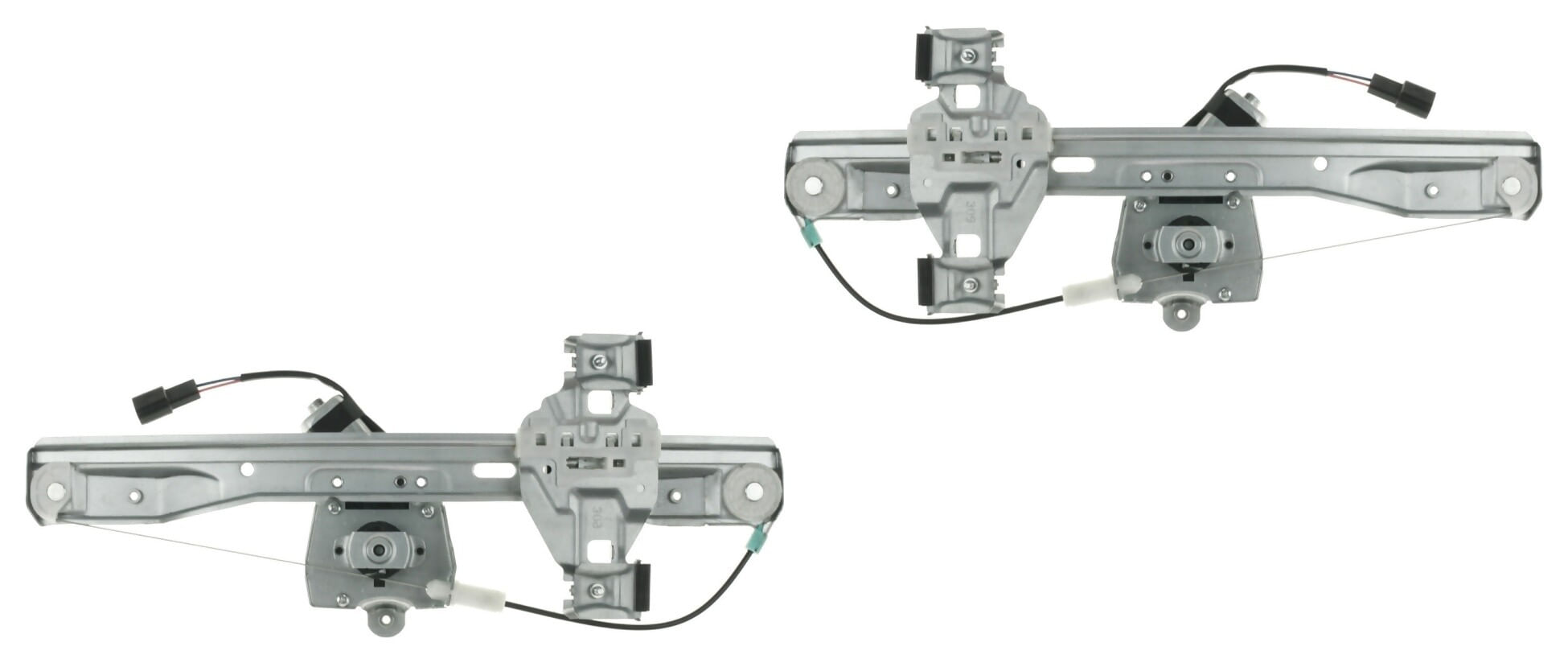 Par De Elevadores De Cristal Eléctricos Traseros Con Motor