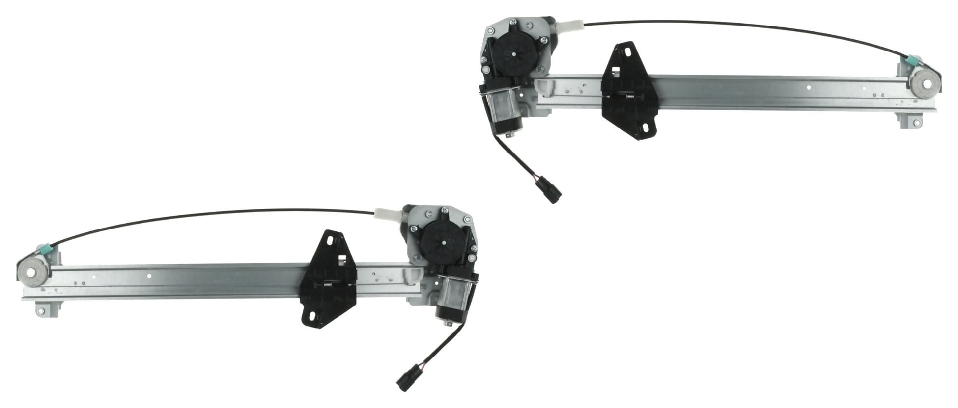 Par De Elevadores De Cristal Eléctricos Traseros Con Motor