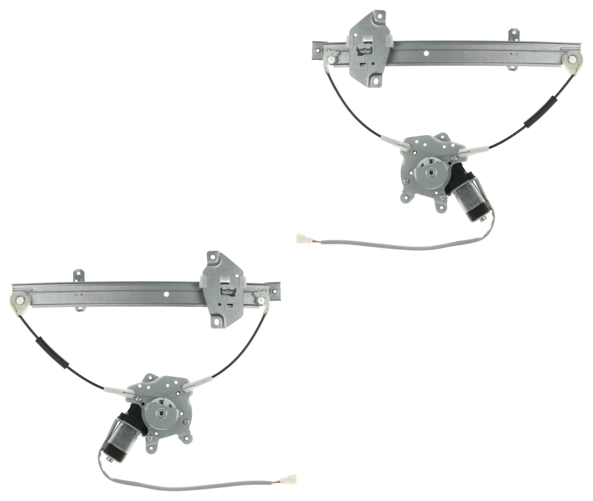 Par De Elevadores De Cristal Eléctricos Traseros Con Motor