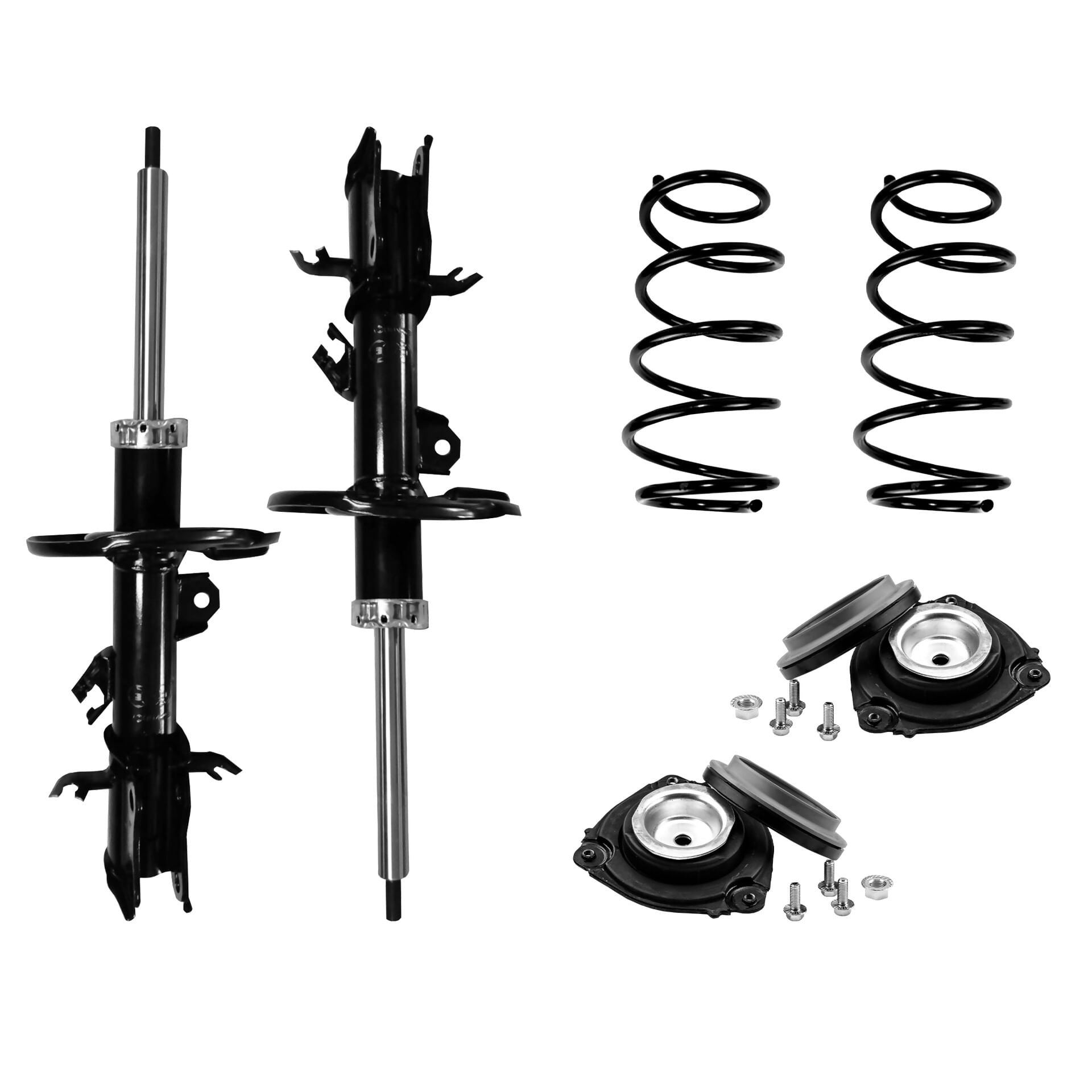 Kit De Amortiguadores, Bases Y Resortes (6 Piezas)