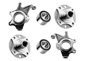 Kit De Manguetas, Mazas Y Baleros De Rueda (6 Piezas)