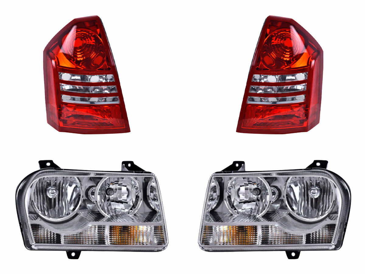Kit De Faros Y Calaveras (4 Piezas)