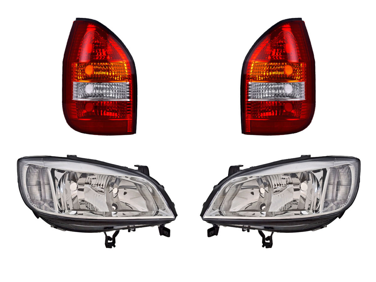 Kit De Faros Y Calaveras (4 Piezas)