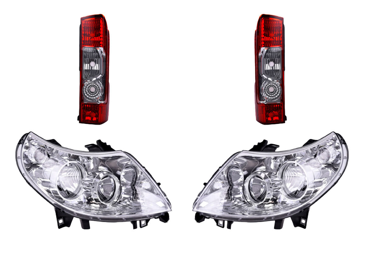 Kit De Faros Y Calaveras (4 Piezas)