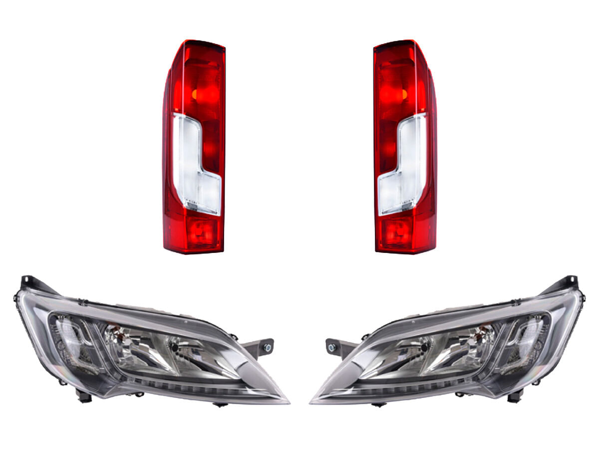 Kit De Faros Y Calaveras (4 Piezas)