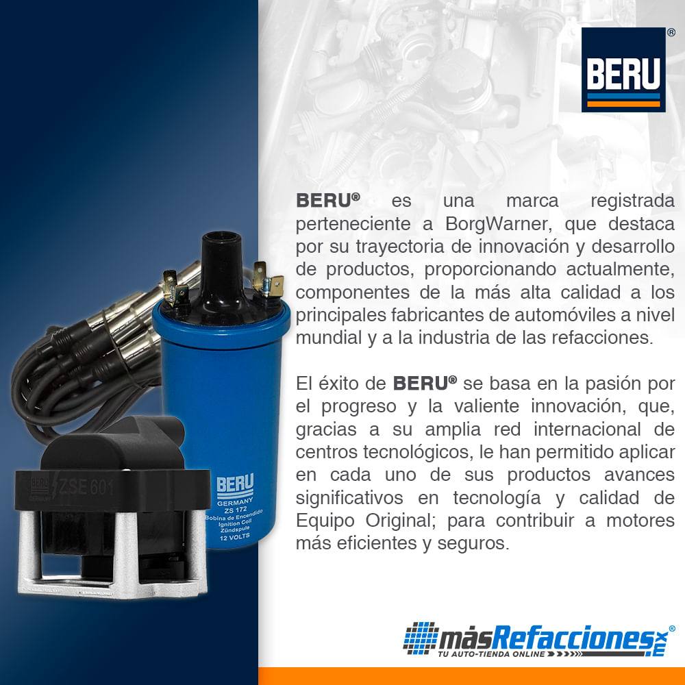 BERU Kit Cavi Accensione ZEF988 – Compatibile Con Mercedes-Benz SLK, CLK, Classe C Ed E (1993-2004)