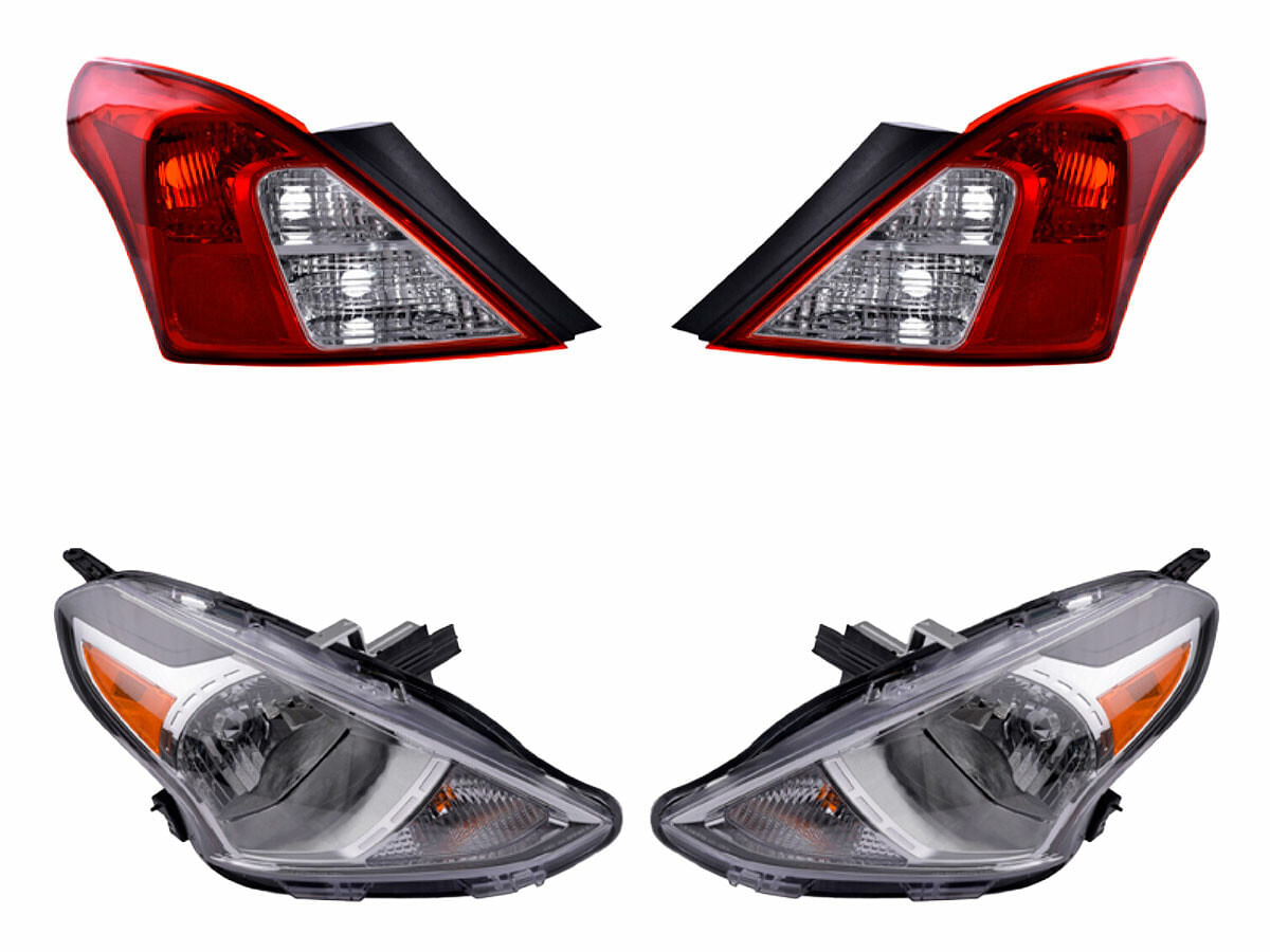 Kit De Faros Y Calaveras Sin Foco (4 Piezas)
