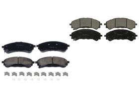 Kit De Balatas Ceramicas Delanteras Y Traseras