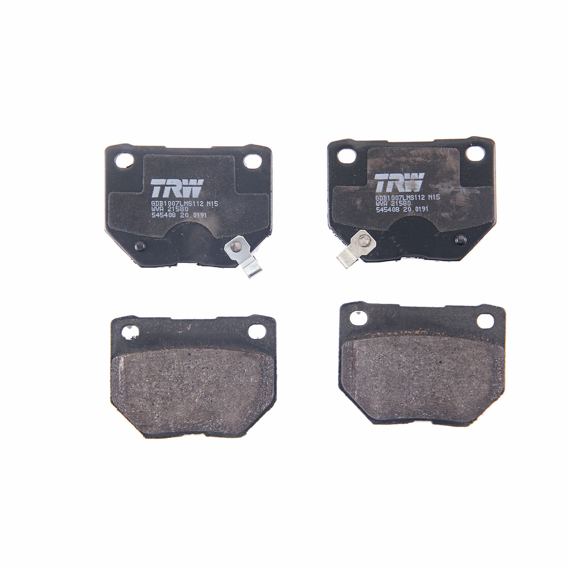 Kit De Balatas Bajos Metales Delanteras Y Traseras