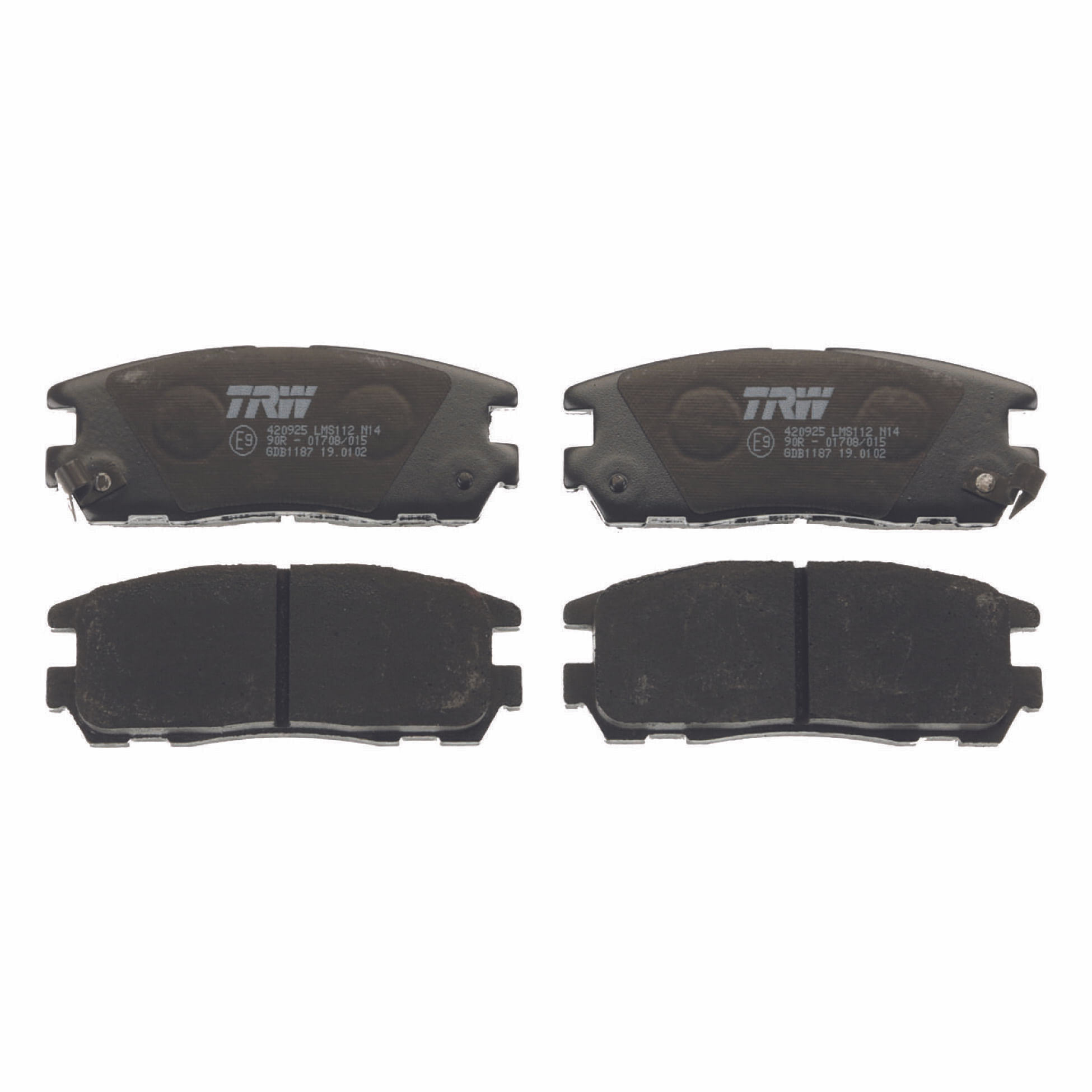 Kit De Balatas Bajos Metales Delanteras Y Traseras